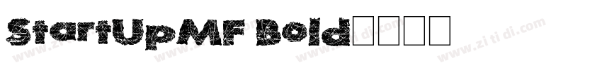 StartUpMF Bold字体转换